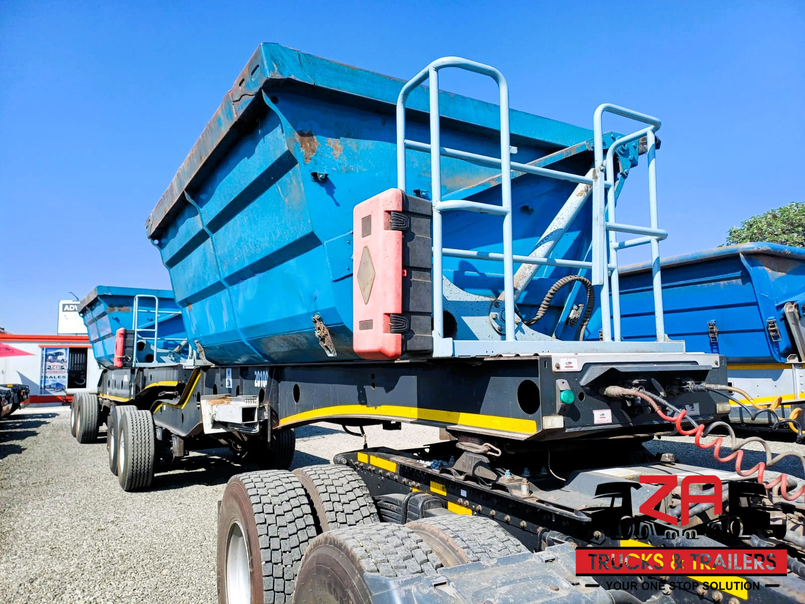 2021 AFRIT 18 CUBE SIDE TIPPER TRAILER #53357